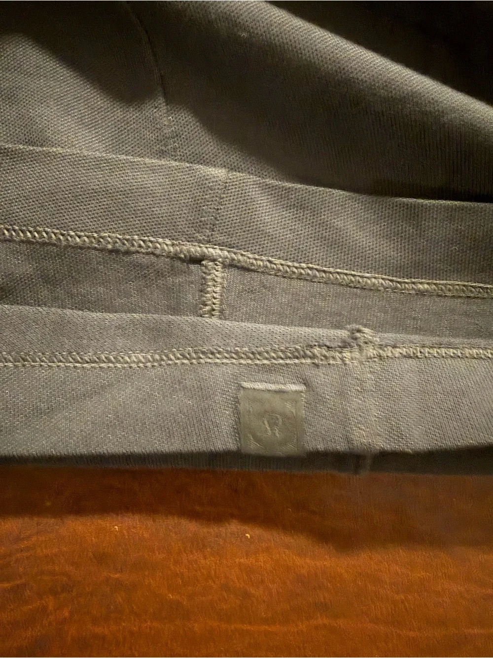 Lululemon Evolution Polo Shirt - Slate gray blue measures like xl